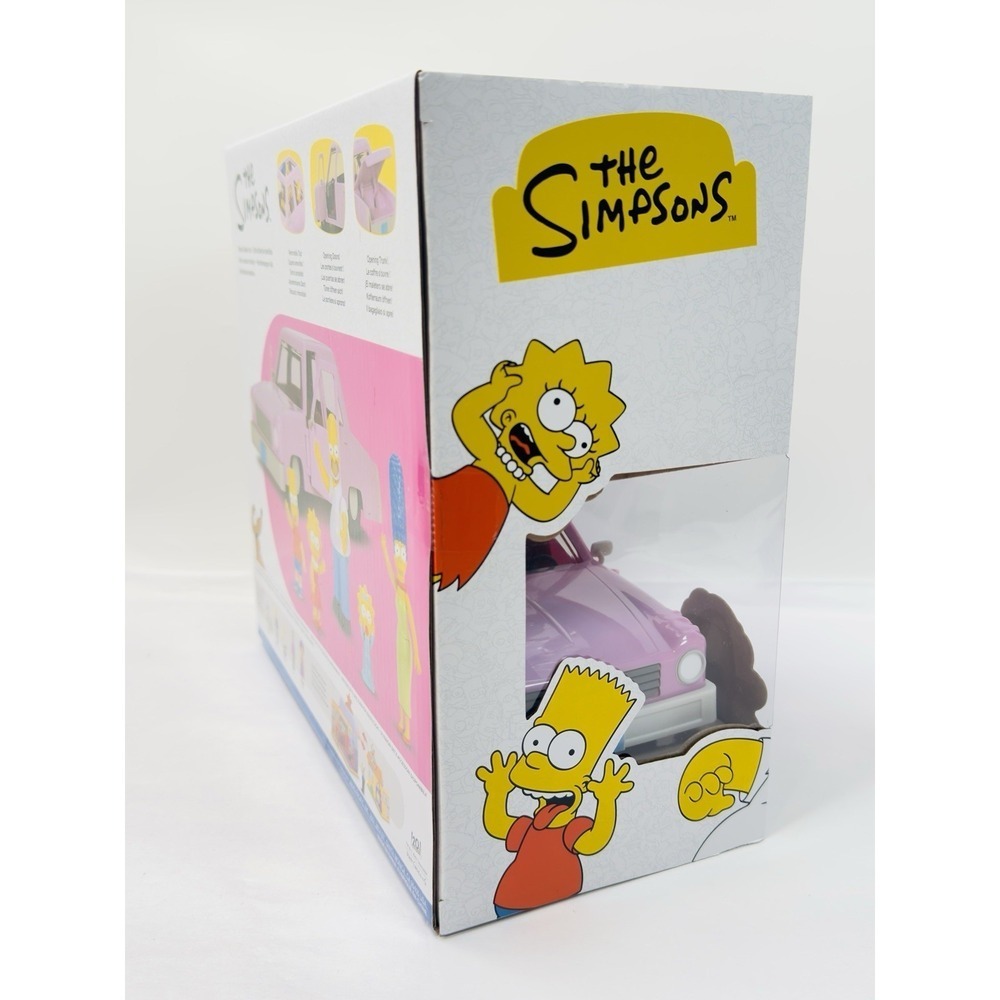 The Simpsons Family Sedan 2.5" Figure Set Jakks Pacific 2025 NEW - Picture 9 of 11